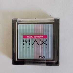 Max Factor eyeshadow trio #260 Pajama Party pastel green purple blue